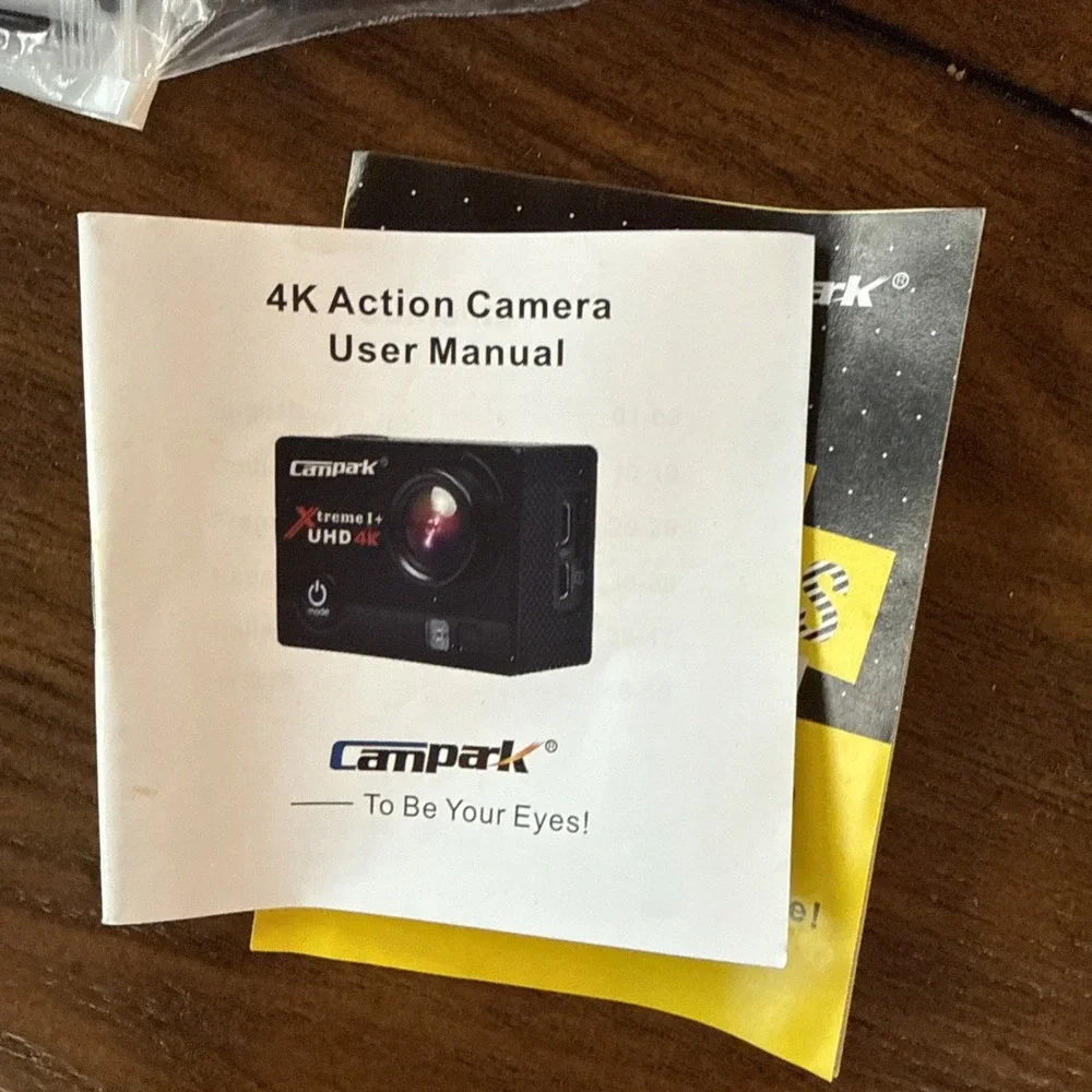 Campark ACT74 Xtreme I+ UHD 4K Action Camera - Waterproof/ Clear Case‎ - Wi-Fi -